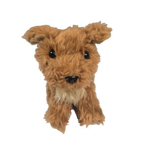 Battat 2019 Our Generation Stuffed Plush Brown Pet Terrier Puppy Dog 6 Inch